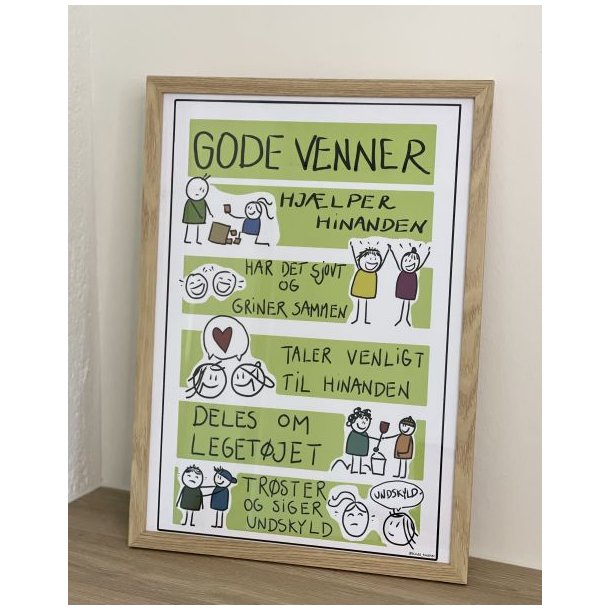 Plakat - GODE VENNER