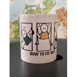 KRUS - HOW TO FIT IN?? 10 kr. pr. solgt krus til JULEMRKEFONDEN