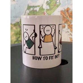 KRUS - HOW TO FIT IN?? 10 kr. pr. solgt krus til JULEMRKEFONDEN