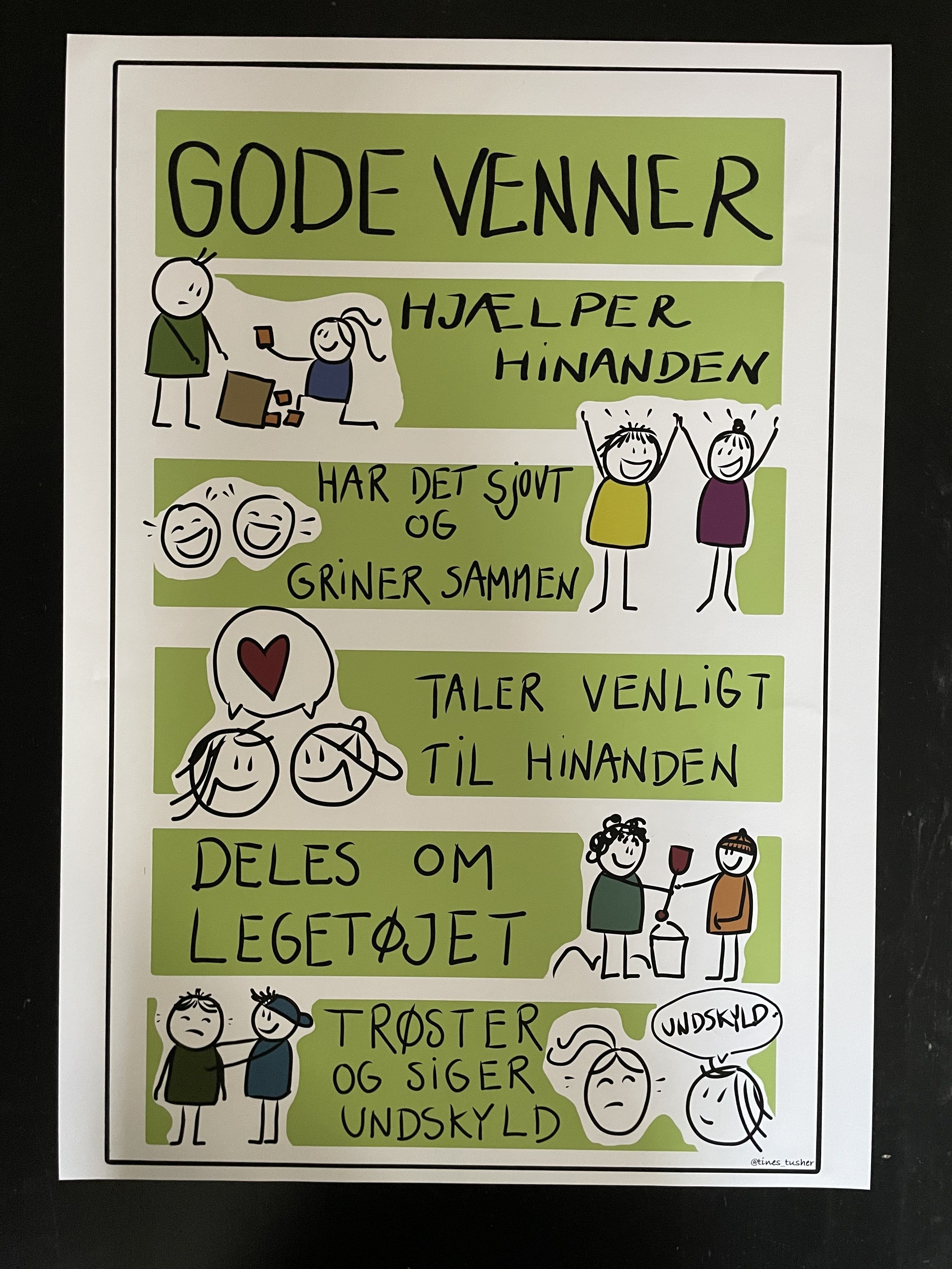 Plakat - GODE VENNER