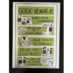 Plakat - GODE VENNER