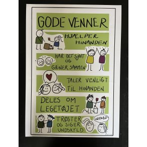 Plakat - GODE VENNER