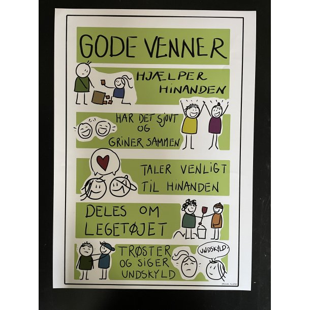 Plakat - GODE VENNER