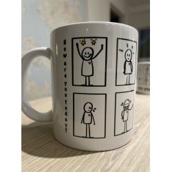 KRUS - HOW ARE YOU TODAY? 10 kr. pr. solgt krus til JULEMRKEFONDEN 