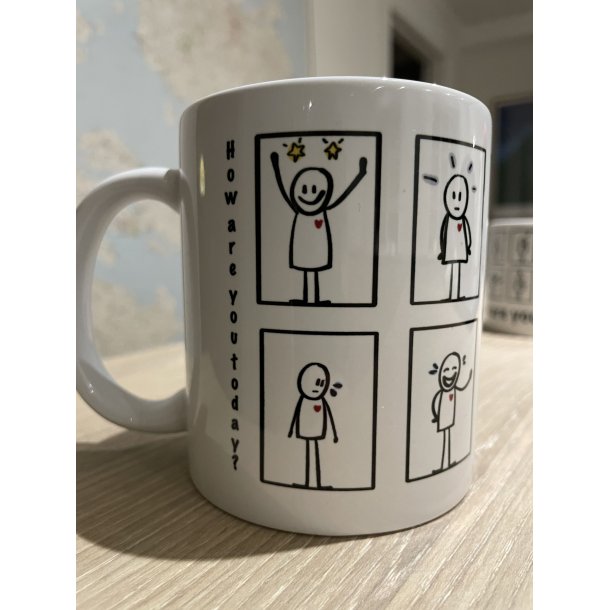 KRUS - HOW ARE YOU TODAY? 10 kr. pr. solgt krus til JULEMRKEFONDEN 