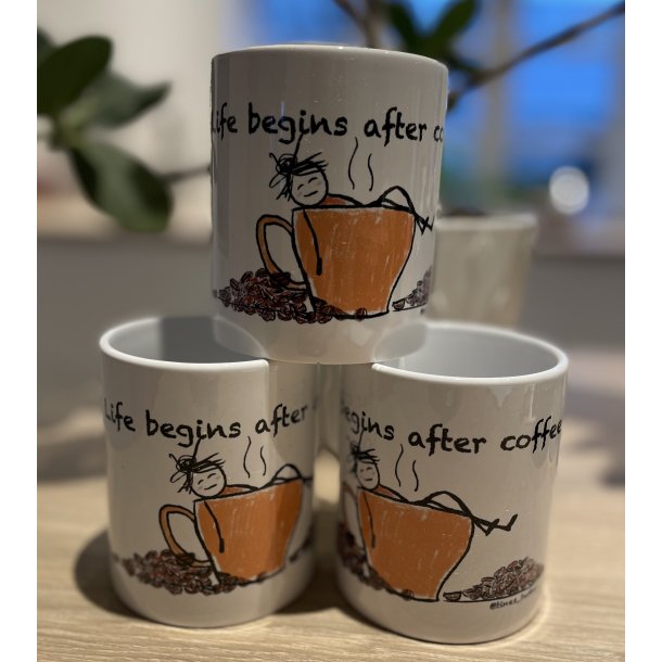 KRUS - Life begins  after coffee 