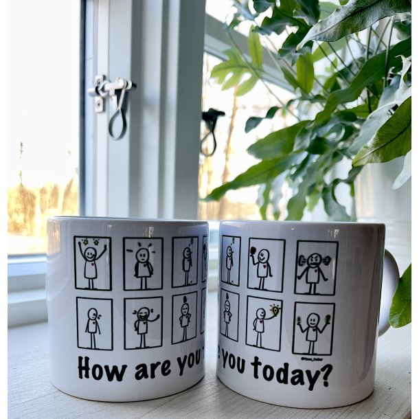 KRUS - HOW ARE YOU TODAY? 10 kr. pr. solgt krus til JULEMRKEFONDEN 