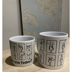 KRUS - HOW ARE YOU TODAY? 10 kr. pr. solgt krus til JULEMRKEFONDEN 