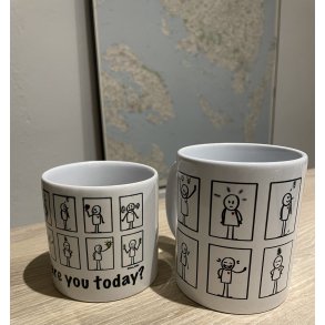 KRUS - HOW ARE YOU TODAY? 10 kr. pr. solgt krus til JULEMRKEFONDEN 