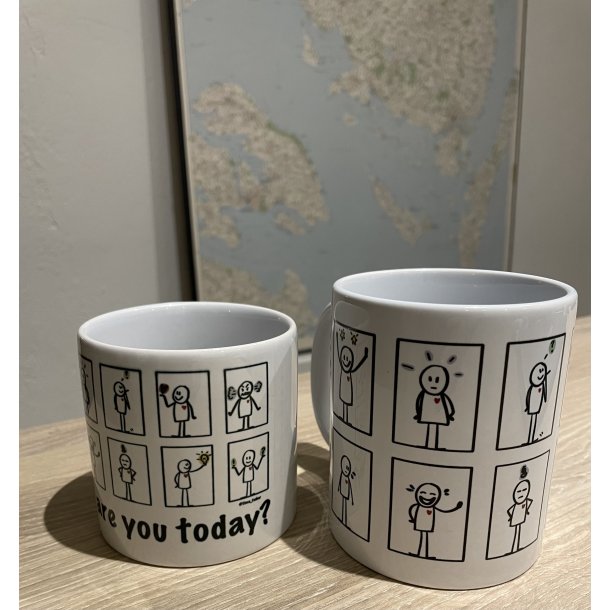 KRUS - HOW ARE YOU TODAY? 10 kr. pr. solgt krus til JULEMRKEFONDEN 